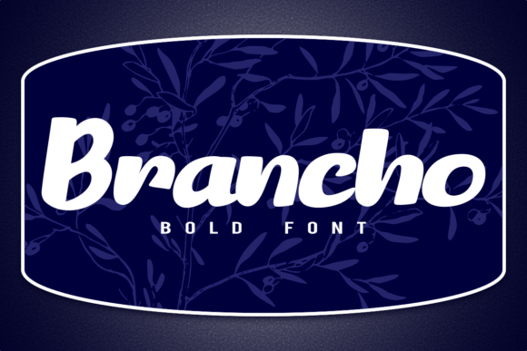 Brancho: A Bold Display Font for Web Designers and Digital Makers
