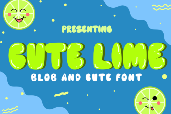 Cute Lime: A Craft Maker’s Go-To Display Font for Handmade Branding and Product Design