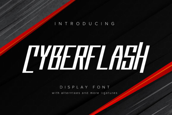 Cyberflash: A Display Font That Elevates Web Design with Style
