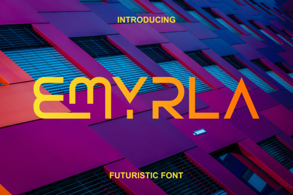 Emyrla: A Futuristic Display Font That Elevates Web Design