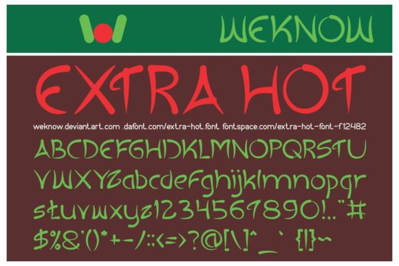 Extra Hot: A Bold Display Font for Scroll-Stopping Digital Campaigns