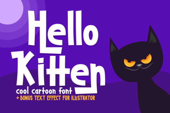 Hello Kitten: A Display Font That Elevates Small Business Branding