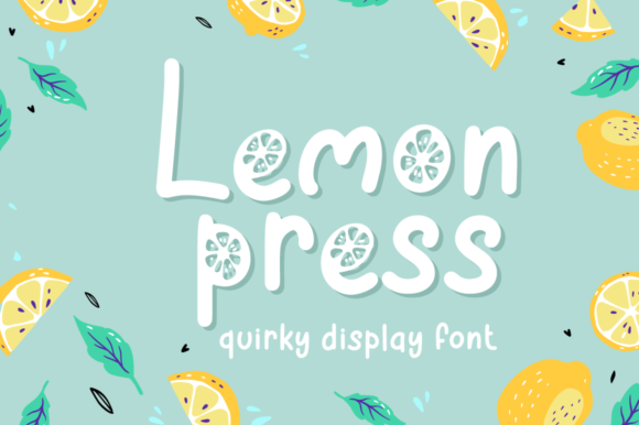 Lemon Press: A Versatile Display Font for Lively Brand Identities