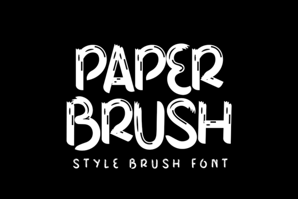 Paper Brush: A Display Font That Elevates Campaign Visuals