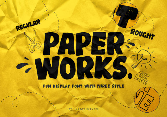 Paper Works: A Versatile Display Font for Modern Web Design