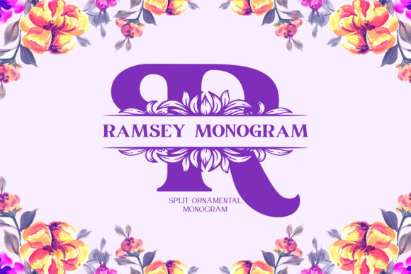 Ramsey Monogram: A Bold Display Font for Impactful Digital Marketing