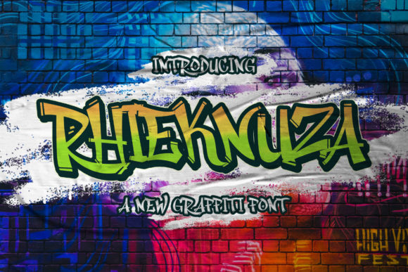 Rhieknuza: A Distinctive Display Font for Editorial Creativity