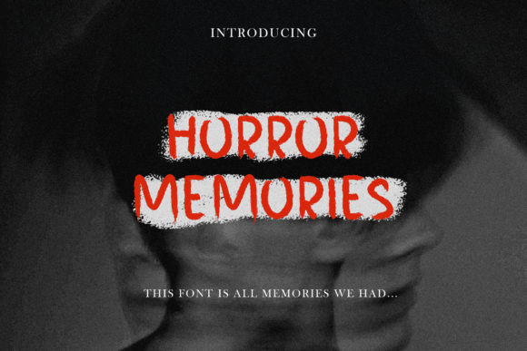 Spook Up Your Designs with Horror Memories Font
