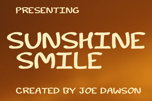 Sunshine Smile: A Playful Handwritten Font for Brighter Campaigns