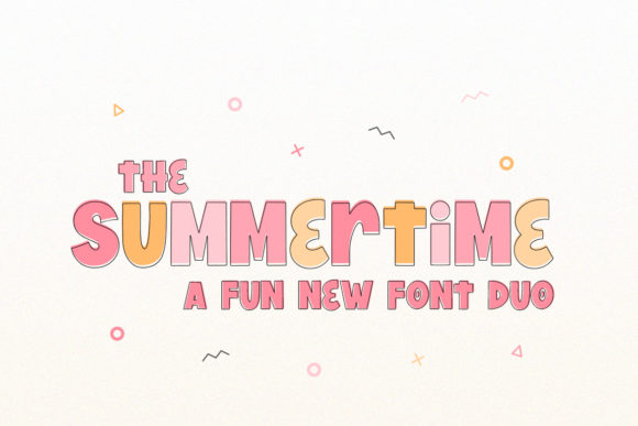 The Summertime Font: A Lively Touch for Editorial Design