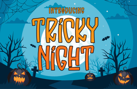 Tricky Night: A Display Font That Brings Personality to Editorial Design