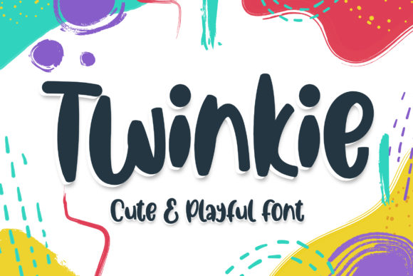Twinkie: A Joyful Display Font for Web Design Projects