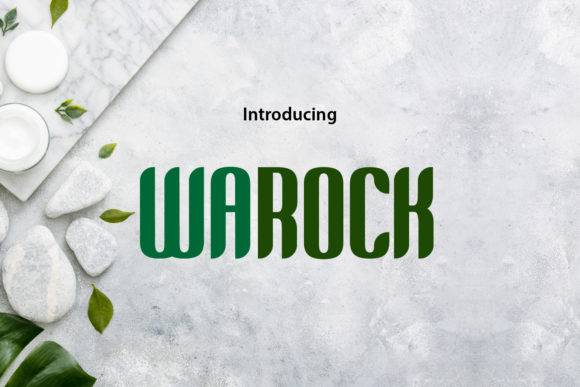 Warock: A Bold Display Font for High-Impact Design Projects