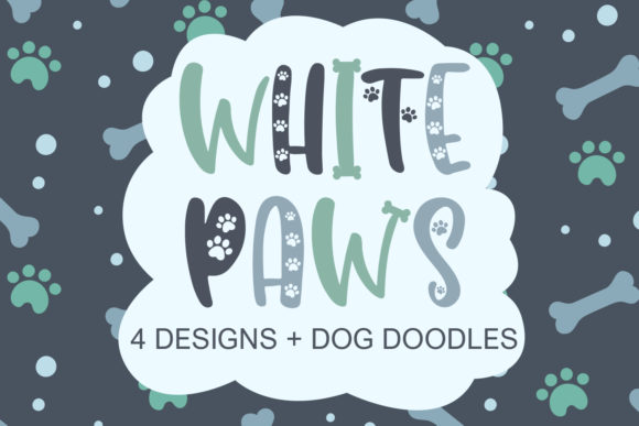 White Paws: A Quirky Display Font That Brings Personality to Branding
